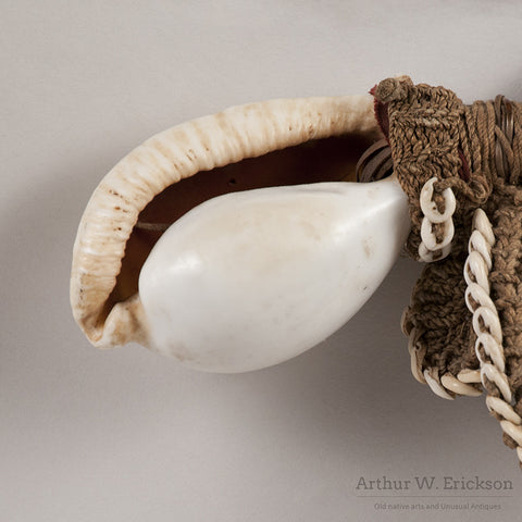 Papua New Guinea Ovula Shell Necklace - Arthur W. Erickson - 3