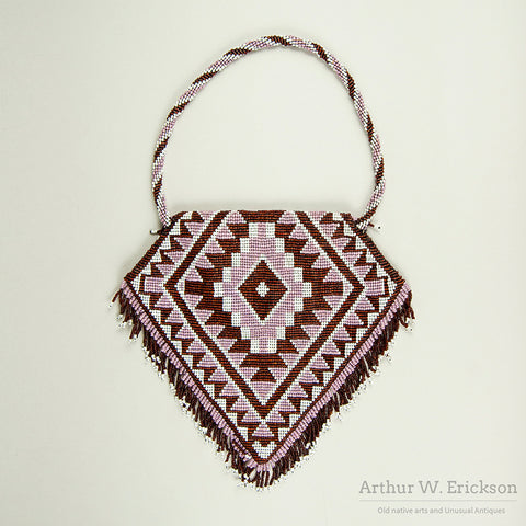 Pit River (Achumawi ) Beaded Bag