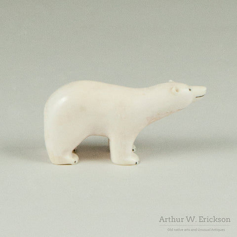 Polar Bear Carving from King Island