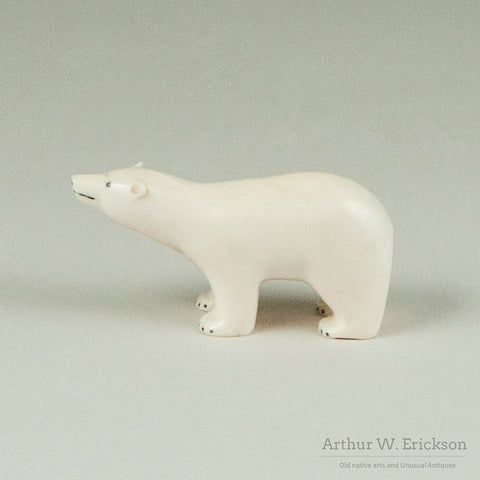 Polar Bear Carving from King Island
