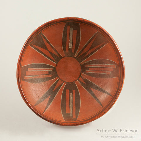 Old Hopi Redware Bowl