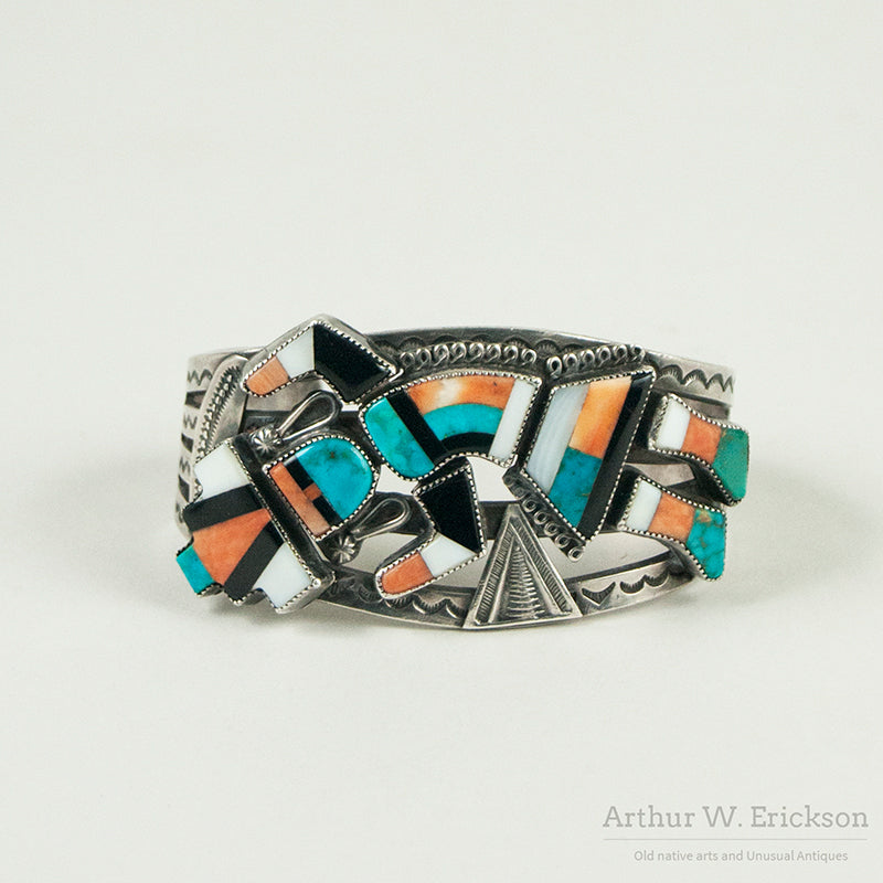 Zuni inlay bracelet Clearance