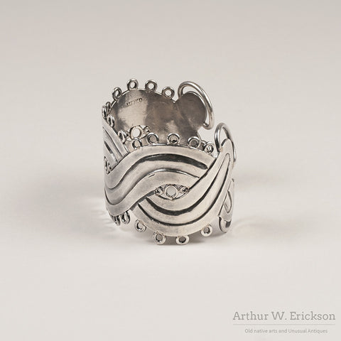 Taxco 980 Silver Bracelet - Arthur W. Erickson - 6