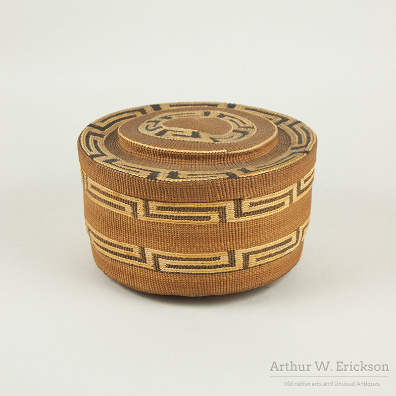 Tlingit Rattletop Basket
