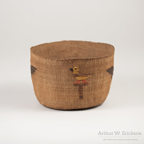 Tlingit Eagle Figural Basket - Arthur W. Erickson - 3