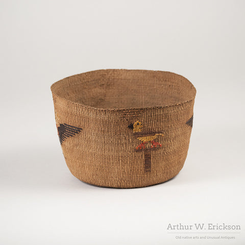 Tlingit Eagle Figural Basket - Arthur W. Erickson - 4