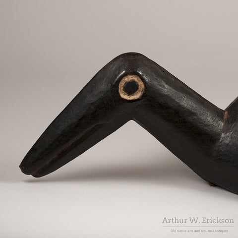 Western Grasslands Cameroon Bird Crest Mask - Arthur W. Erickson - 4