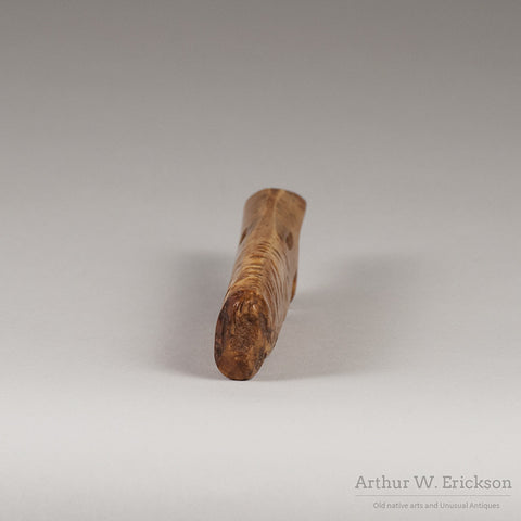 Excavated Eskimo Ivory Drum Handle - Arthur W. Erickson - 8