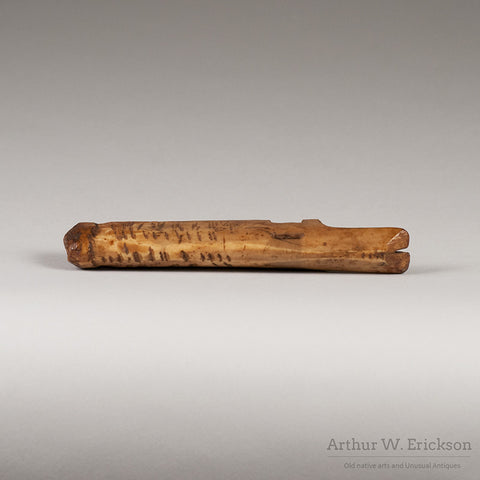 Excavated Eskimo Ivory Drum Handle - Arthur W. Erickson - 9