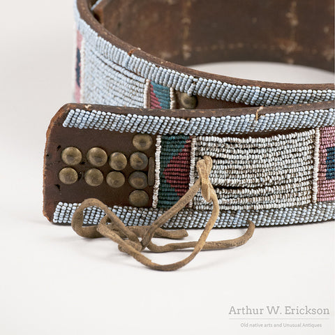 Nez Perce Panel Belt - Arthur W. Erickson - 4