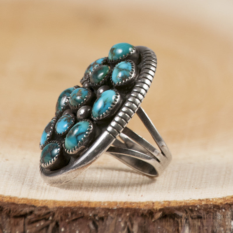 Lee Yazzie Turquoise Ring