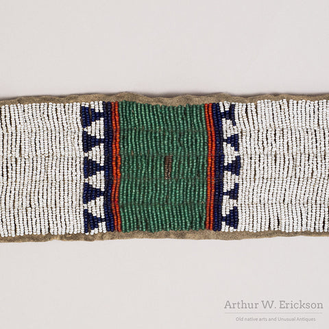 Sioux Beaded Blanket Strip - Arthur W. Erickson - 7