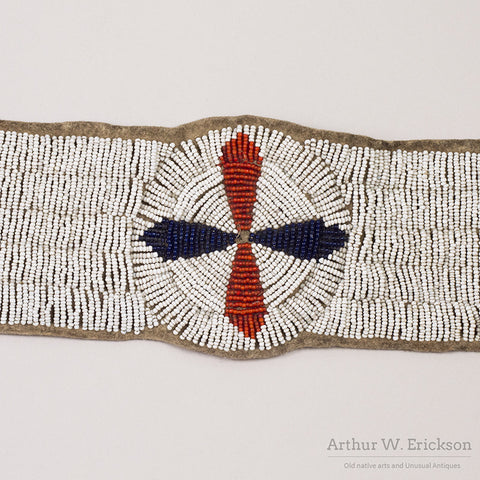 Sioux Beaded Blanket Strip - Arthur W. Erickson - 10